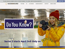 Tablet Screenshot of maddiemoate.com